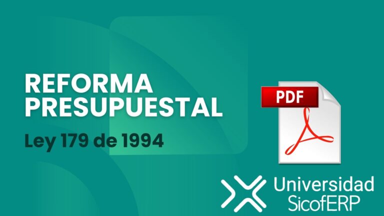 Ley 179 de 1994