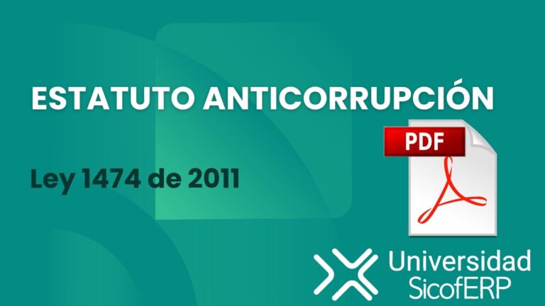 Ley 1474 de 2011