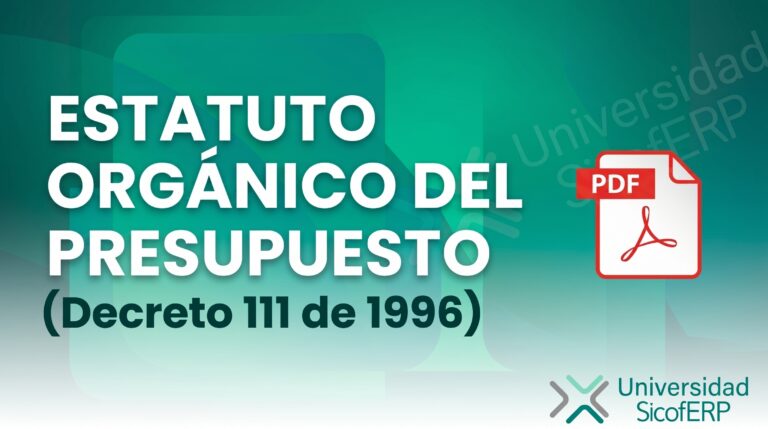 Decreto 111 de 1996